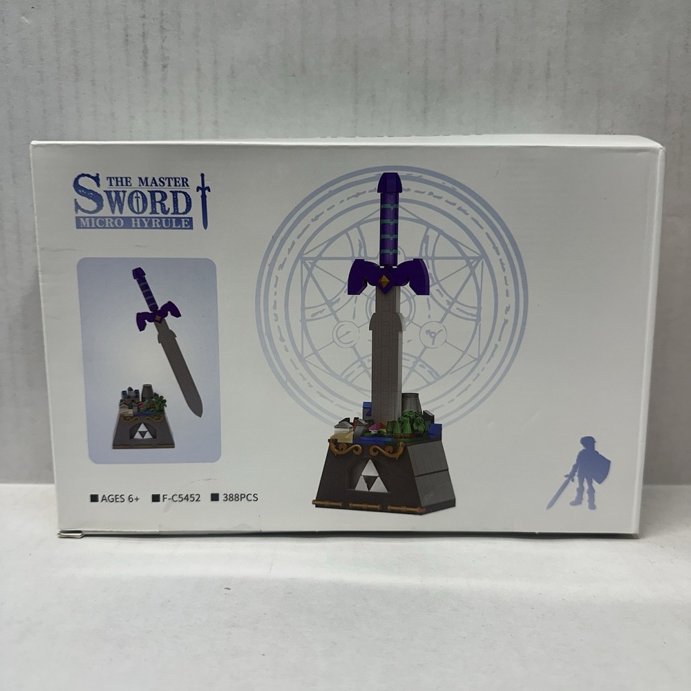 The Master Sword Micro‎ Hyrule Building Boat Bricks  388PCS Zelda Link